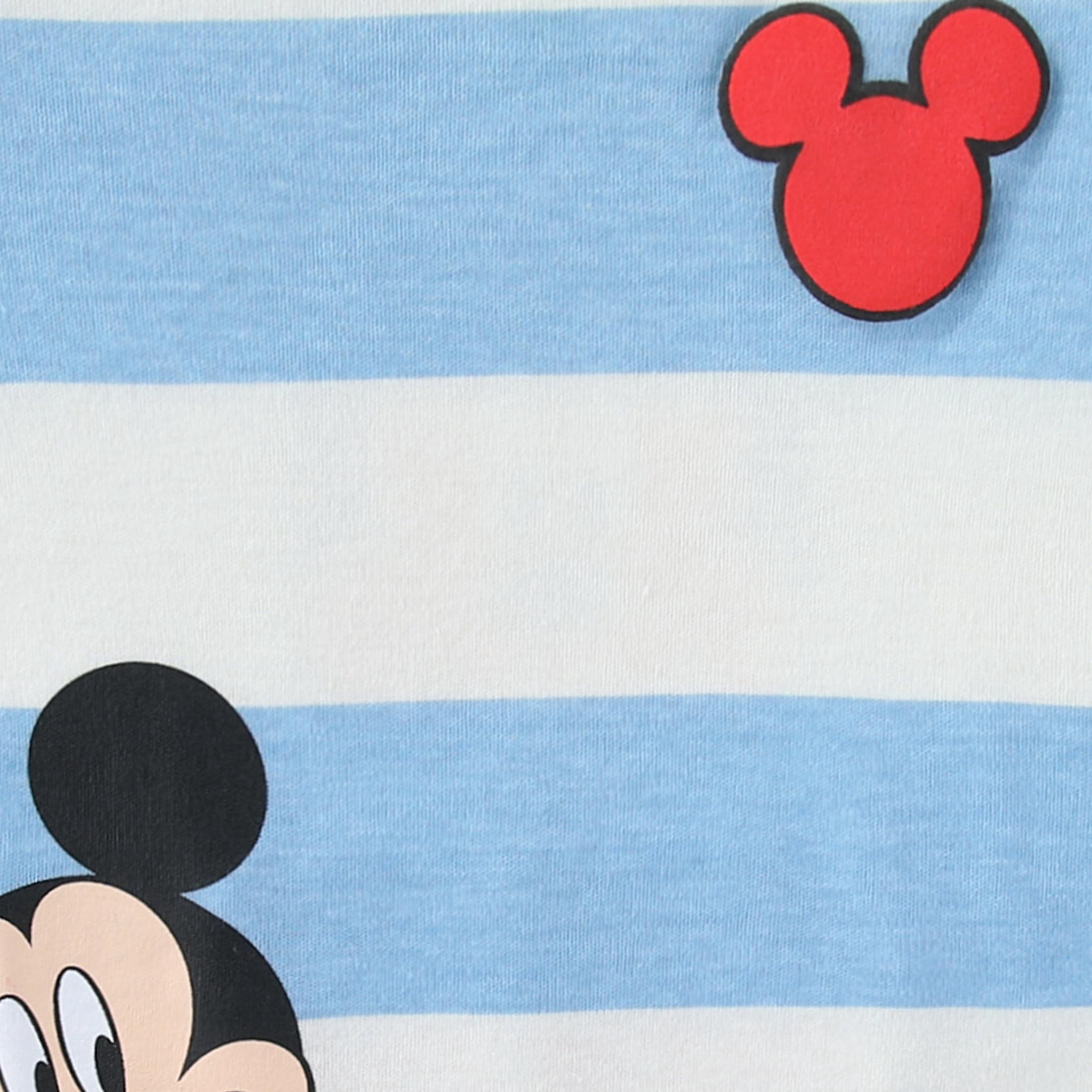 Disney Mickey Mouse Short Sleeve Romper (Baby Boys), 2 Pack, Sizes 6M-24M