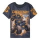 thumbnail image 1 of Camiseta Monster Jam Digatron para niños pequeños, gris antracita/amarillo, 1 of 6