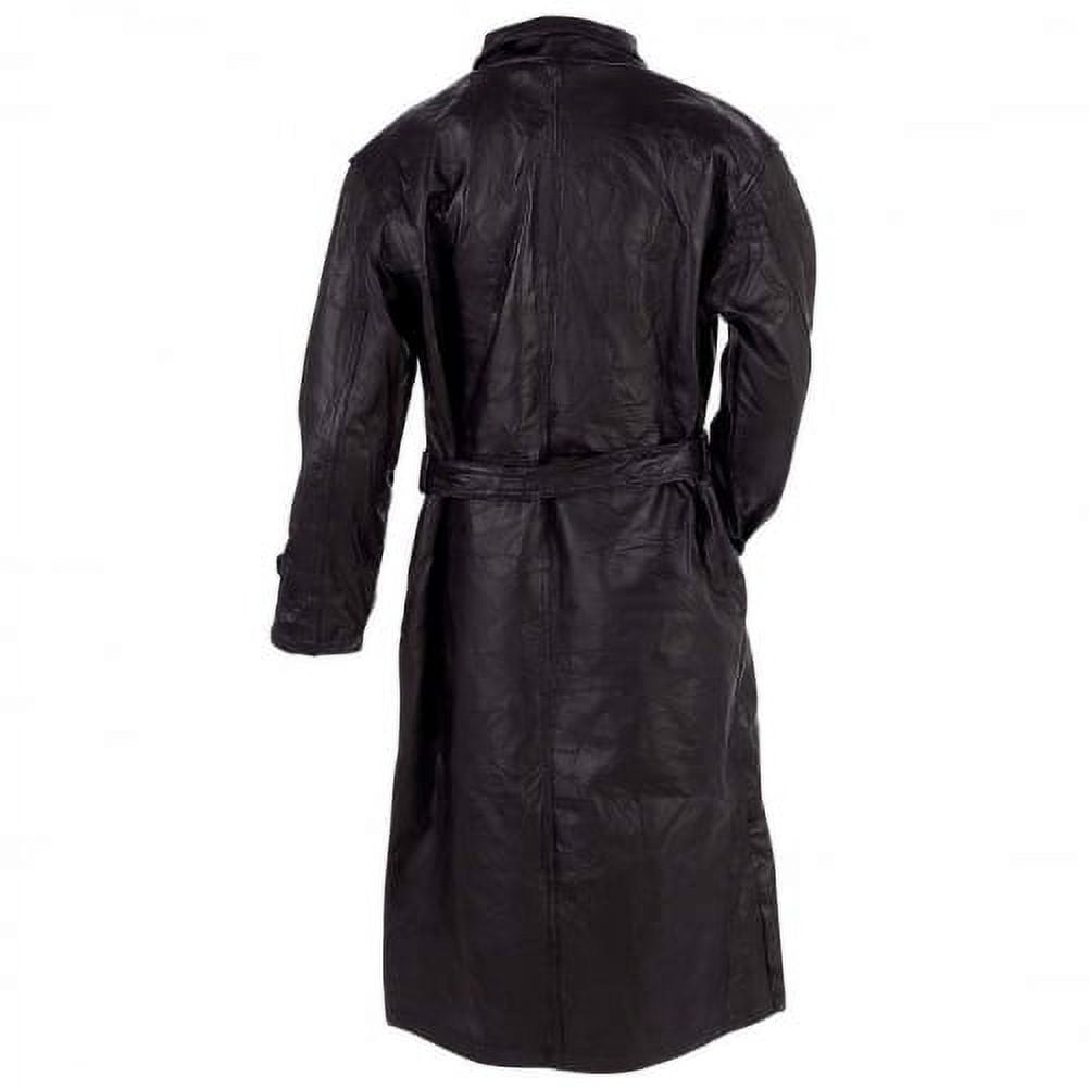 Gilet En Cuir Giovanni Navarre - Design Italian Stone - Neuf Avec étiquettes