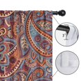 thumbnail image 4 of Blackout Kids Curtains,Paisley Pattern Childrens Insulated Curtains Set Of 2,Bedroom Essentials,Toddler Room Decor 52"x84"(132x213cm), 4 of 4