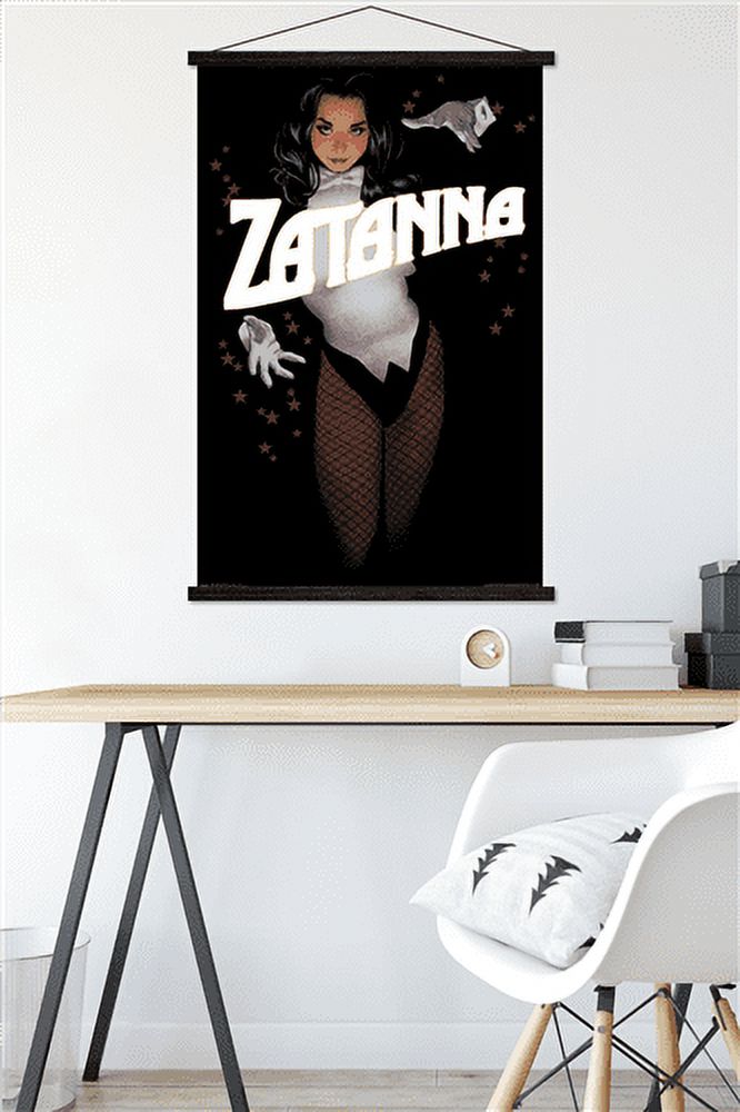 DC Comics - Zantanna - Alex Ross Portrait Wall Poster with Magnetic Frame, 22.375" x 34"