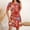 14-Multicolor, variant on Summer Flower Dress for Women Casual Short Sleeve Crewneck Tank Dresses Beach Vacation Mini Sundress