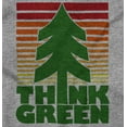 thumbnail image 2 of Earth Day Think Green Nature Lovers Plus Size Crewneck Graphic Tee Shirt Brisco Brands 2X, 2 of 5