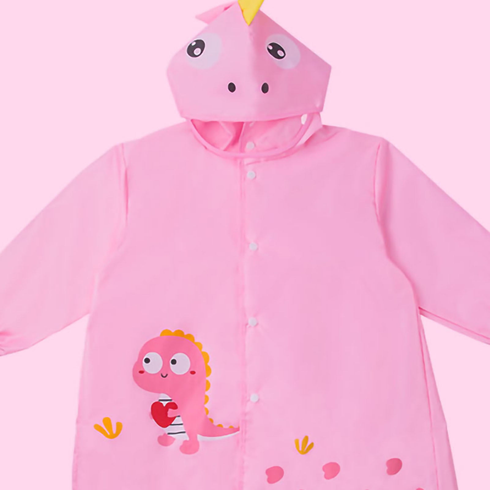 Chaqueta de lluvia para niños con dibujos animados, impermeable