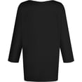 thumbnail image 3 of Xuboway Plus Size Tops for Womens 2025 3/4 Length Sleeve Tops Summer Casual Shirts Henley Blouses Dressy Fashion Basic Tee Blouses Clothes, 3 of 3