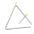 thumbnail image 4 of Musical Steel Triangle Percussion Instrument with Striker and Mallet Holder Gift for Kids to Learn and Enjoy Fun, 4 of 7