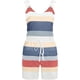 thumbnail image 2 of Txlixc vestidos para mujer sin mangas verano 2022 estampado a rayas vestidos casuales para mujer con bolsillo cuello en V cintura chaleco suelto Txlixc  Casual, 2 of 5