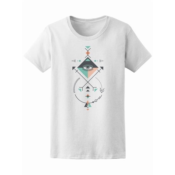 Esoteric Alchemy Boho Design Tee Women's -Image by Shutterstock