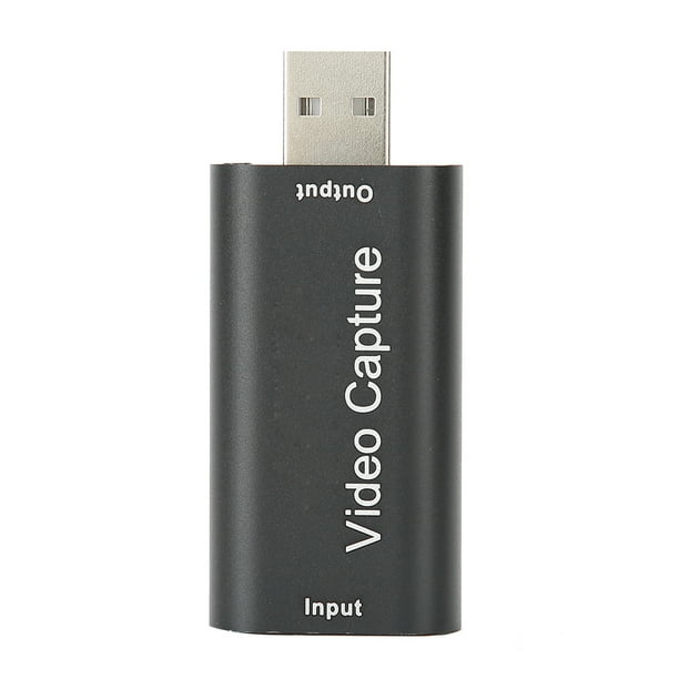Tarjeta de captura de audio y vídeo HDMI a USB Grabadora HD para transmisión en vivo de vídeos de juegos