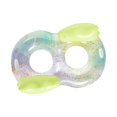 thumbnail image 4 of Anillo de natación inflable de 2 asientos Shamjiam arcoíris Estilo C, 4 of 8