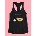 thumbnail image 3 of Funny Khachapuri And Khinkali Racerback Tank Women -Image by Shutterstock, Female Large, 3 of 4