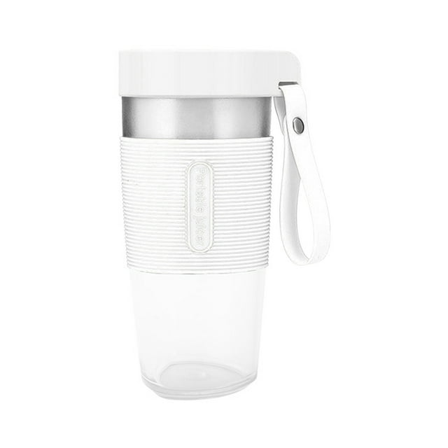 Portable Blender USB Rechargeable 350 mL Electric Juicer Cup for Fruit, Baby Food, Protein Shakes, 2-Blade Design, 30 W, 1200 mAh Battery