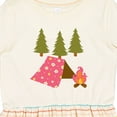 thumbnail image 4 of Inktastic Summer Camp Girls Camping Girls Toddler Dress, 4 of 5