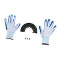 thumbnail image 3 of Afilador de brocas con guantes Fácil instalación Portátil Alto rendimiento Universal Negro, 3 of 9