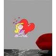 thumbnail image 2 of Wallhogs Valentines Love Cutout Wall Decal, 2 of 2