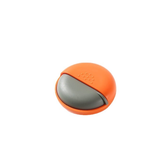 Mini Circular Plastic Storage Box,Push-Pull Lid Organizer for Household Items,Compact First Aid Kit Container,Small Portable Storage for Medication,Cosmetics,and Personal Accessories