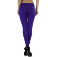thumbnail image 3 of ToBeInStyle Women's Skinny Fit Cotton Full Length Leggings Tights - Regular and Plus Sizes, 3 of 3