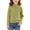 Green, variant on Boys Girls Cotton T Shirts Kids Crewneck Tops Comfort Long Sleeve Basic Tees Beige 9-10 Years