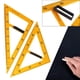 thumbnail image 5 of Regla de geometría matemática para medir ángulos con mango para pizarra de aula 2 Reglas de 2 piezas, 5 of 9