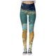 thumbnail image 1 of Gibobby Leggings térmicos mujer Leggings deportivos estampados para mujer Pantalones de yoga(Azul oscuro,G), 1 of 5
