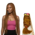 thumbnail image 2 of Lush Hair Wow Braids, Braiding Hair Extensions African Kinky, 82" Uncut Synthetic Fiber for Variety of Lengths, 100% Kanekalon, Soft & Shiny, Ready for Hot Water Use, 230g, 2 of 16