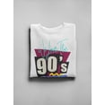 thumbnail image 3 of Nineties In Our Hearts Sweatshirt Women -Image by Shutterstock, Female Small, 3 of 4