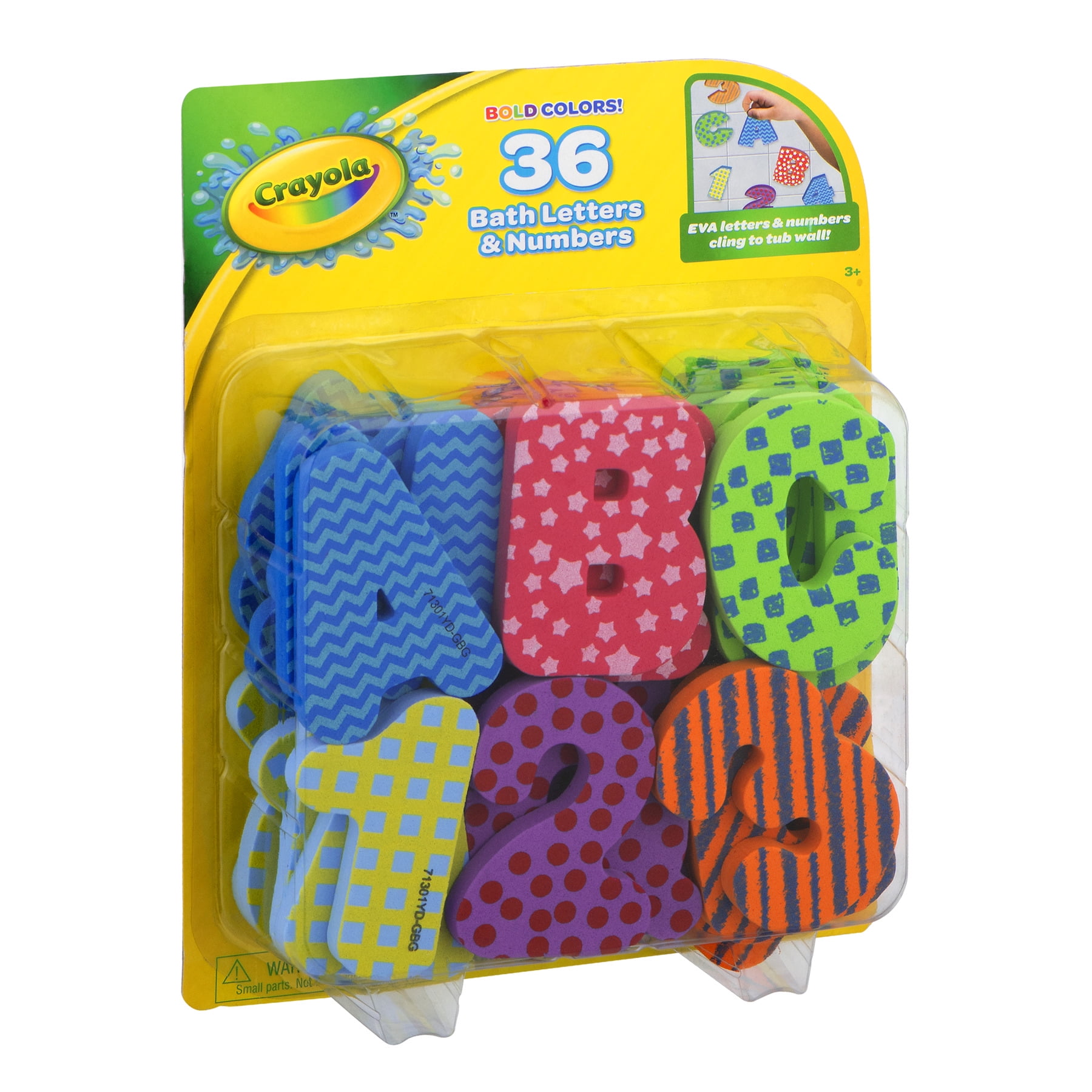 crayola bath foam letters and numbers