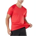 thumbnail image 2 of Men's Dry Fit T Shirts Short Sleeve Crewneck Tops Breathable Cooling Comfort Casual Tee for Gym Workout Summer Everyday Shits, 2 of 7