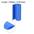 thumbnail image 3 of Heat Shrink Tubes 150mm Flat Width Wrap for Dual Layer 18650 2 Meter Blue, 3 of 4