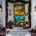 thumbnail image 6 of Lunxisen 2 Pcs New Year Party 2026 Banner Backdrop Hanging Cloth,Banner New Years Eve Party Supplies for Sign Poster Photo Props Background Decoration, 6 of 9