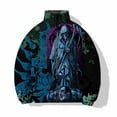 thumbnail image 4 of Abrigos de invierno Parkas para hombre Impresión digital 3D Abrigo para hombre Añadir algodón y espesar Novedad en Parkas Ropa de algodón de moda Parka para hombre, 4 of 5