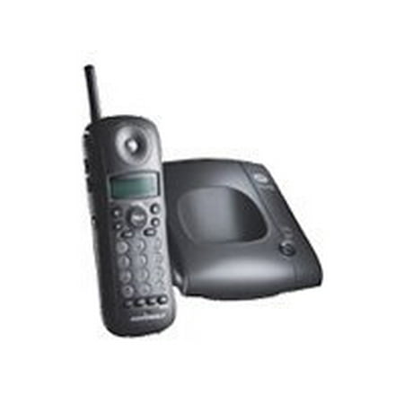 Motorola MA 350 - Cordless phone with caller ID/call waiting - 2.4 GHz - 3-way call capability - single-line operation - black