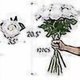thumbnail image 3 of 11 Red Artificial Flower, Silk With Stem, True And Bouquet (4-d-1), 3 of 5