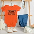 thumbnail image 3 of Beware Daddy Teaching Me to Hunt Romper Boys or Girls Infant Baby Brisco Brands 18M, 3 of 6