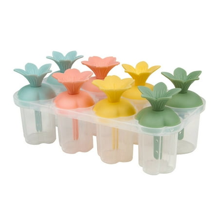 

CHAOMA 4/6/8 Holes DIY Ice Cream Molds Ice Tray Ice Cream Pops Molds Ice Popsicles Tray