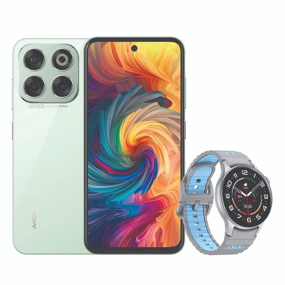 Smartphone ZTE Axon ZTE Axon 70 Bundle 256GB Verde Telcel