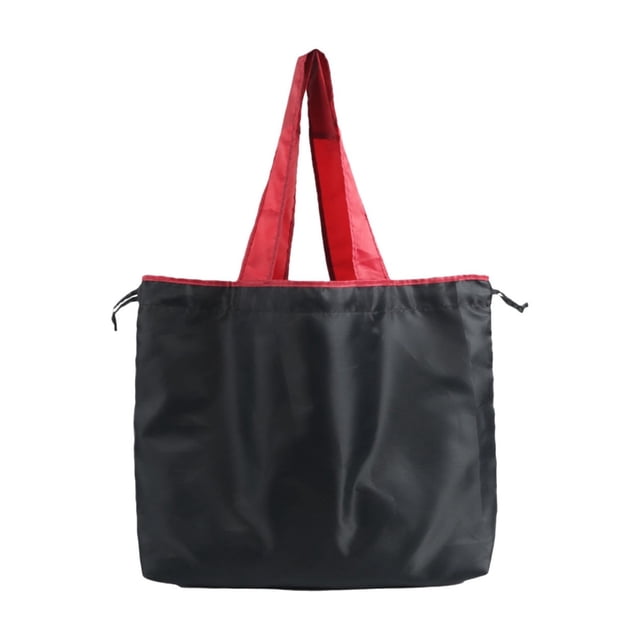Lksixu Sac de Courses Pliable en Polyester avec Cordon de Serrage, Sac de Rangement Portable pour Supermarché