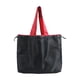 thumbnail image 2 of Bolsa de Compras Plegable de Poliéster Oxford con Cierre de Cordón, Tote Portátil Reutilizable para Supermercado, Viajes, Almacenamiento de Comestibles, 54x38x11cm, Negro o Azul, 2 of 6