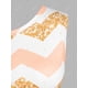 thumbnail image 4 of Vestido Talla Extra Bordado Patrón Zigzag Rosegal  Vestidos casuales de talla grande, 4 of 5