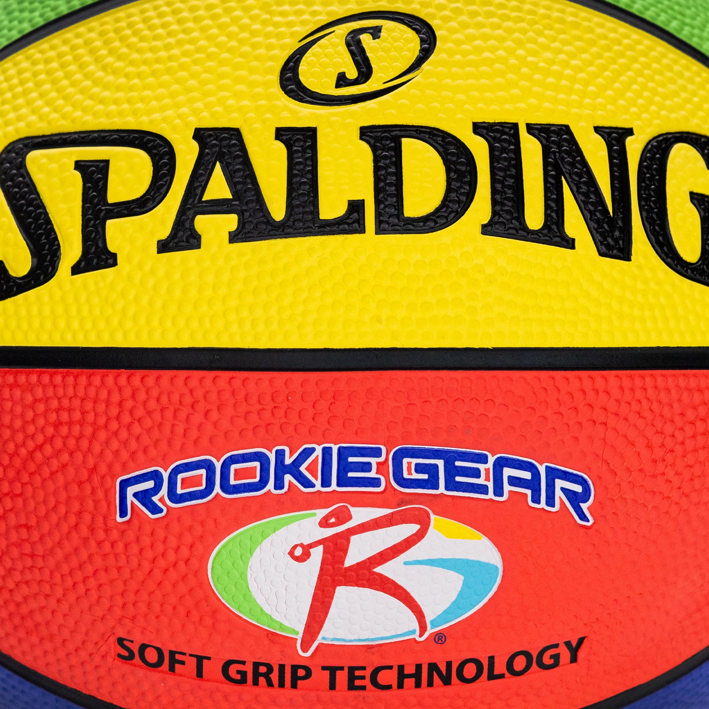 Spalding Rookie Gear® Soft Grip Multi Color Youth Indoor/Outdoor Basketball 27.5"