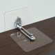 thumbnail image 4 of Anclajes adhesivos de pared para muebles, sin taladro (1 par), kit de correas antivuelco para muebles a prueba de bebés, estantería segura para tocador, gabinete a la pared para, 4 of 5