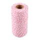 thumbnail image 2 of Cordón de Paquete de Hilo Artesanal de Yute Colcomx de 2 Mm para Manualidades Rosa claro, 2 of 7