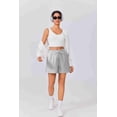 thumbnail image 5 of Pinspark Womens Athletic Sweat Shorts Loose Workout SweatShorts High Waisted Exercise Short Comfy Casual Lounge Shorts with Pockets, 5 of 6