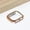Rosegold, variant on Allytechgroup Case for iWatch Series 9/8/7 41mm, Lightweight Shockproof Protective Hard PC Bumper for Women Men for Apple Watch Series 9/8/7 41mm, Black