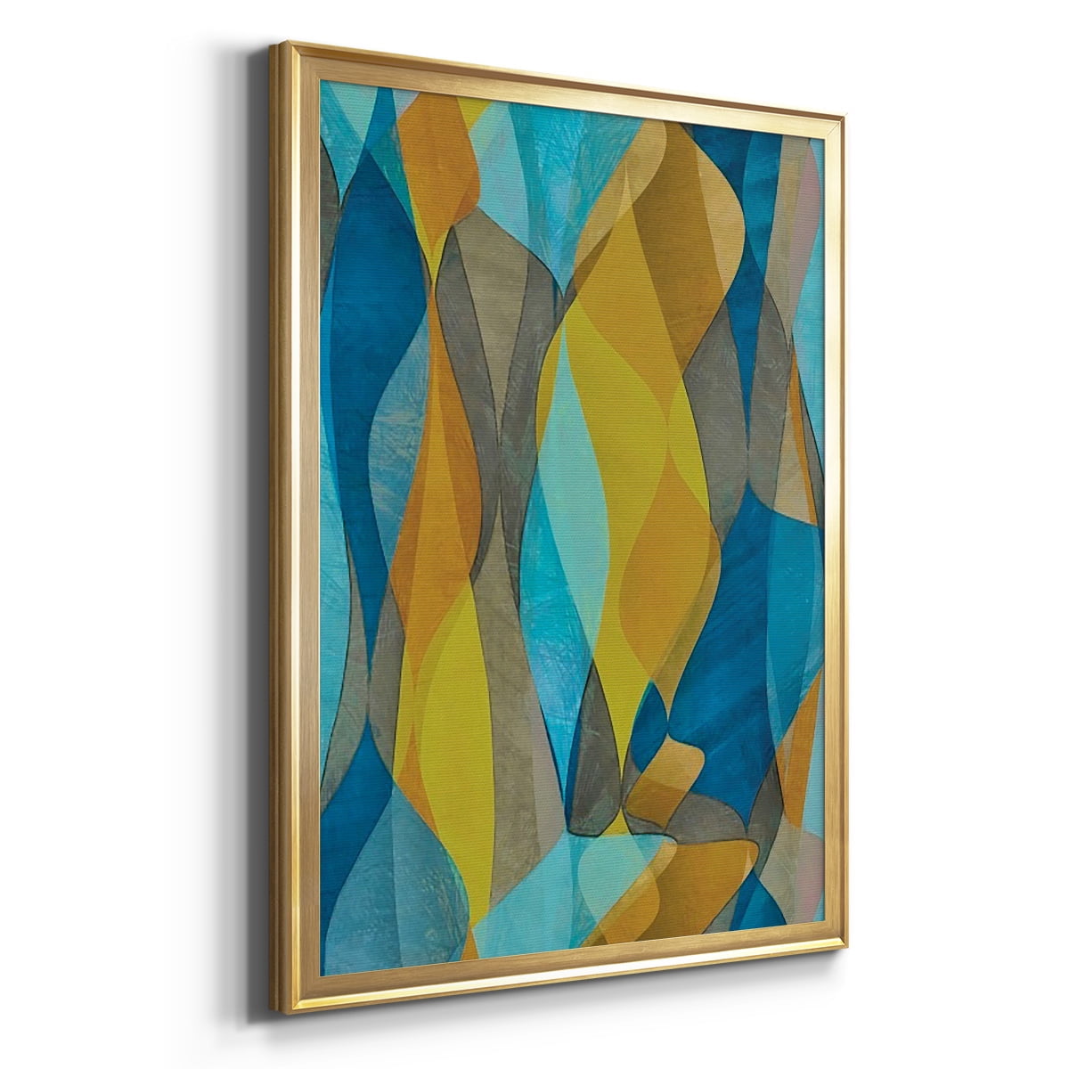 Colorful Cascade II Premium Framed Print, in Gold, Black, or Silver - Ready to Hang