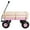 Pink, variant on QDXFL Outdoor Wagon All Terrain Pulling w/Wood Railing Air Tires Children Kid Garden