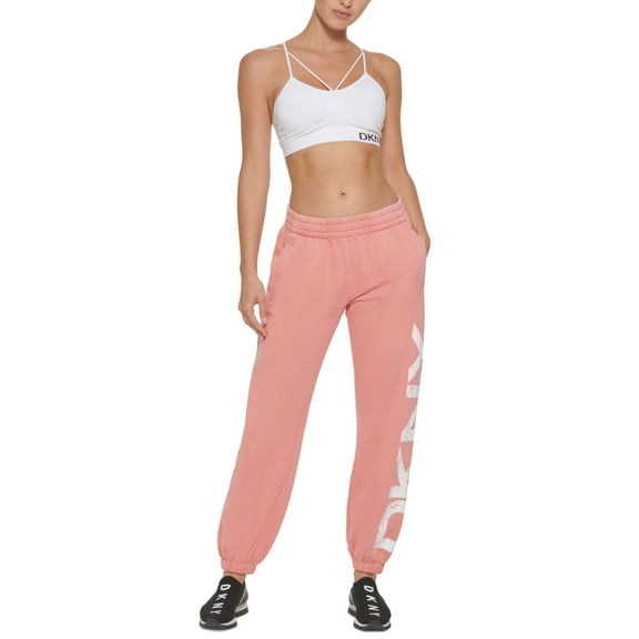 DKNY Logo-Print Jogging Pants Sienna M