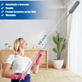 thumbnail image 3 of Vislone Home Dusters for Cleaning, 9-Piece Feather Duster Set with Extension Pole up to 100'', Gray, 3 of 7