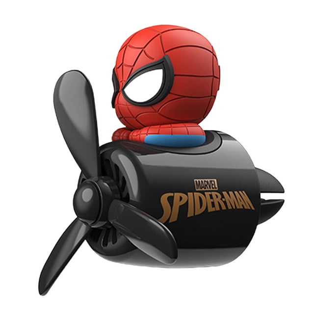 Ambientador de coche JAMW Difusor de aire de piloto Spider Man decoración automotriz
