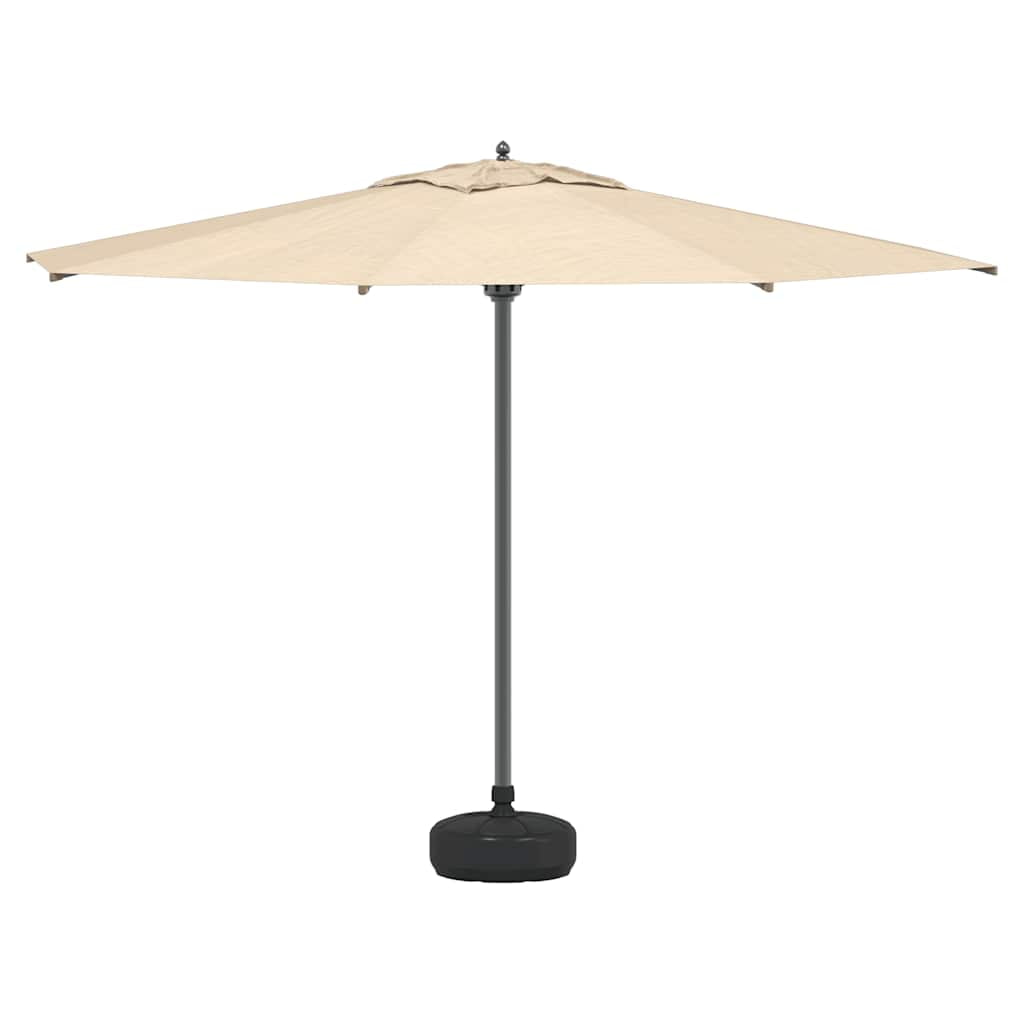 vidaXL 4 Gallon Capacity Black Patio Umbrella Base, Sand/Water Filled